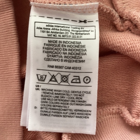 Adidas Original open back long sleeve top - Picture 6 of 6